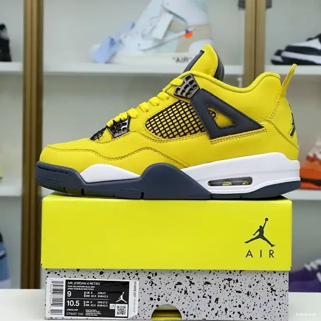 RETRO 4 Kimikick 2021 'LIGHTNING' AIR AIR JORDAN JORDAN 0513